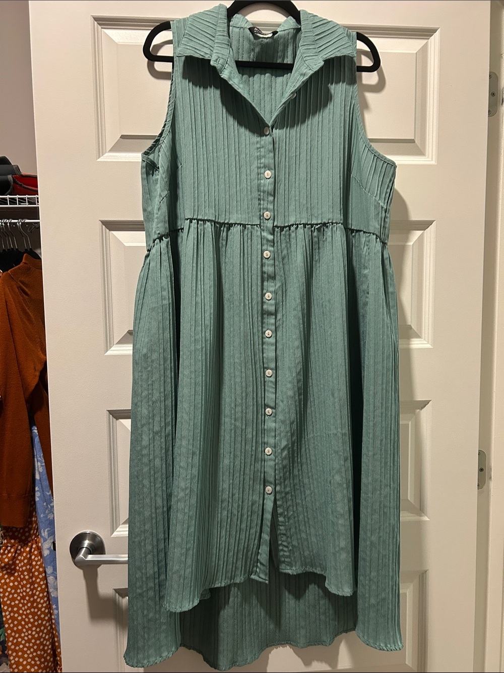 BloomChic Mint Green Textured Top